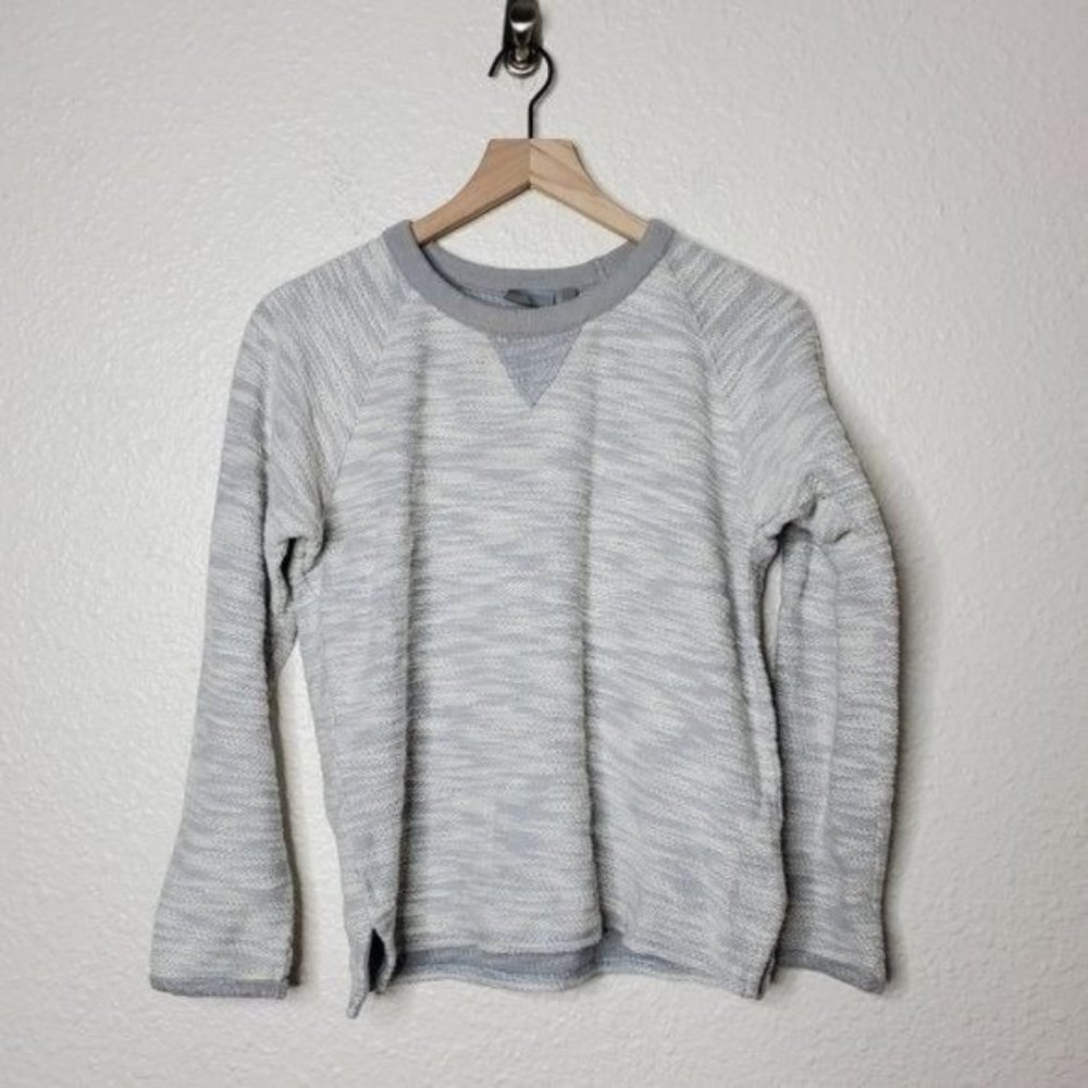 Athleta Castle Peak Slub Crewneck Sweatshirt Women's Size Small